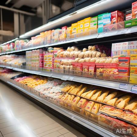 速冻食品区掠影