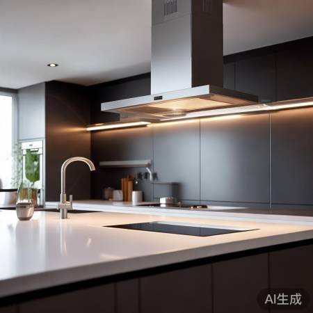 低噪音设计，体验高档脱排油烟机静音效果