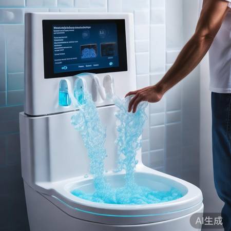 智能马桶泡泡液,一键SPA体验