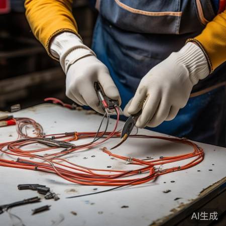 “小心拔胶管,剪毛刺加固”