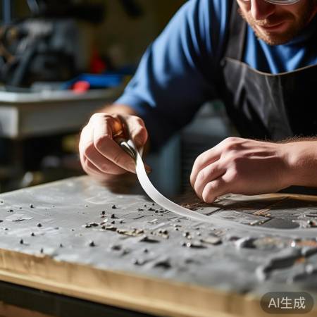 打磨后用绝缘胶带保护