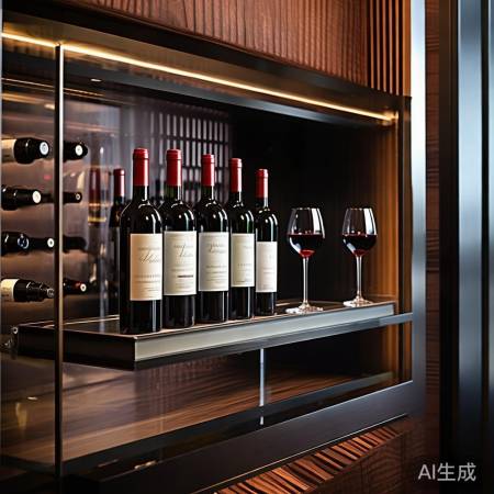 板式酒柜红酒斜放托：家庭酒窖新宠，优雅品酒新选择