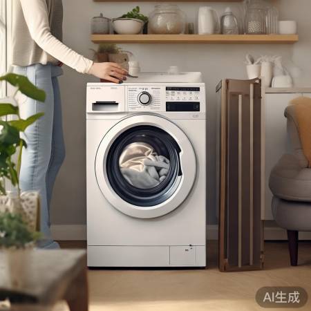 小巧洗衣机,省心又方便