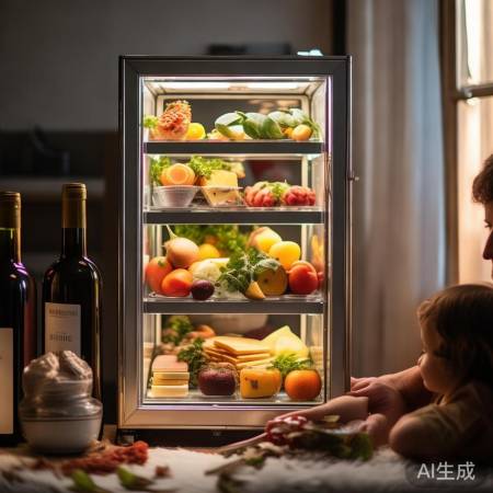 美菱全冷冻小冰箱：家庭必备迷你冷藏神器