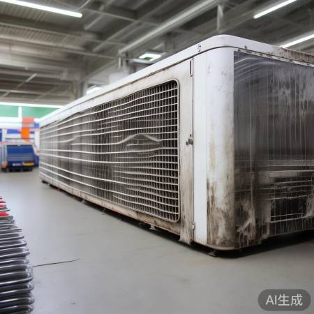 超市中央空调冷凝器清洗攻略
