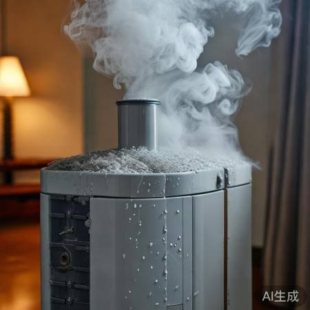 烟筒水多堵，烟量大污染