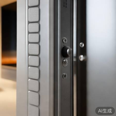 指纹防盗门填充物：安全与舒适的双重保障