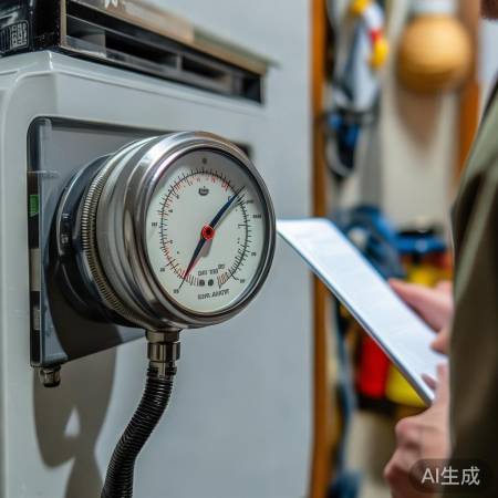 壁挂炉水温表，定期维护很重要