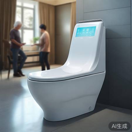 智能马桶,触控便捷,贴心智能