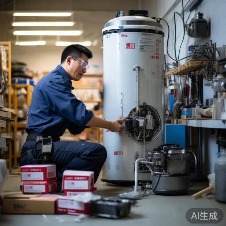 瀛海修热水器，配件好！