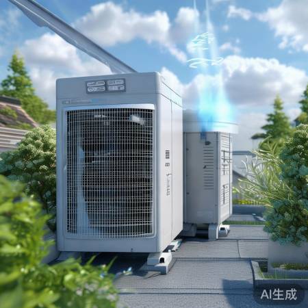 环保空气制冷,一举两得