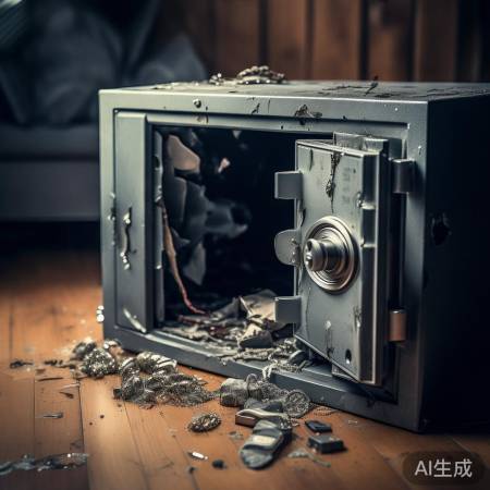 朋友圈热议:小偷偷保险柜,心疼