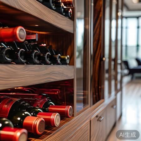 红酒柜,家居亮丽风景