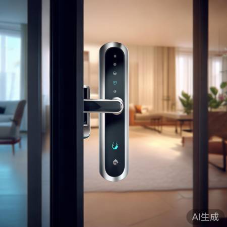 “樱花智能锁,安全又智能”