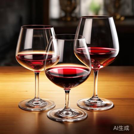 红酒杯尺寸不同,选杯有讲究
