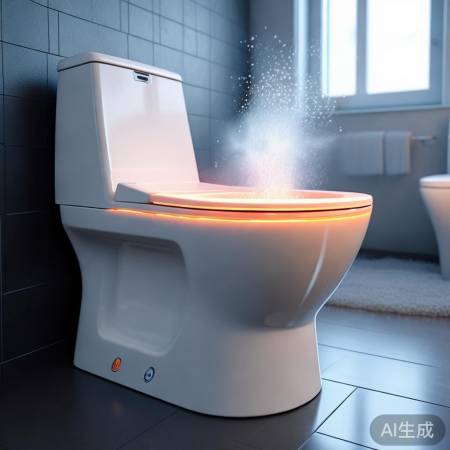 智能马桶：全新冲屁屁烘干体验，告别传统如厕方式