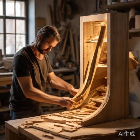 木工巧匠教你打造斜面红酒柜设计攻略