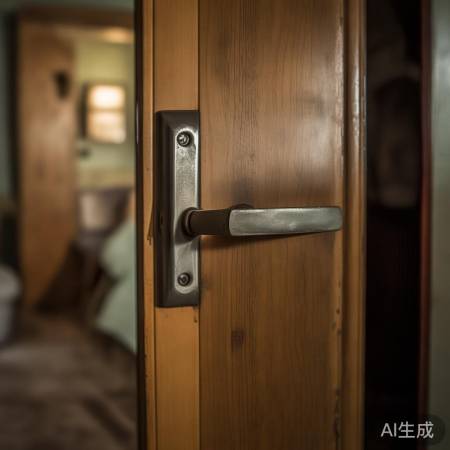 老式指纹锁，实用至上