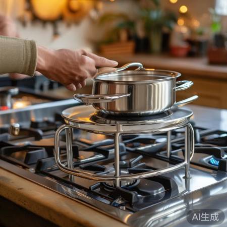 厨房小帮手，燃气灶专用架