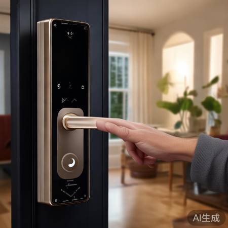 威士迪指纹锁C5X，多重安全，