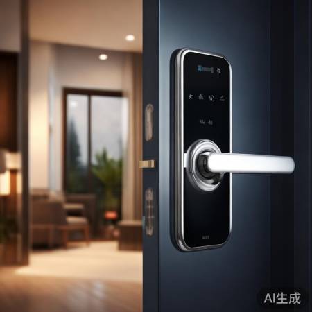 小米指纹锁，双重认证，安全可靠