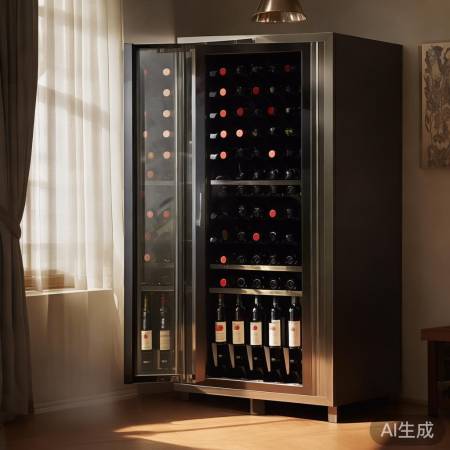 “酒柜避光摆放”