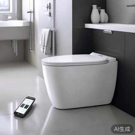 智能马桶自动感应盖