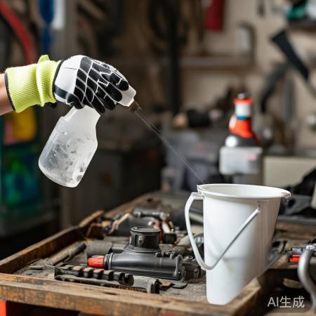 清洗工具：螺丝刀、钳子、白醋