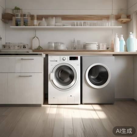 洗衣机留空,清洁无忧