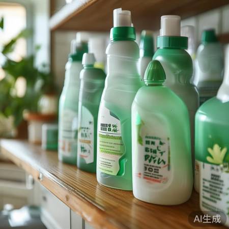 温和清洁剂，友好洗衣机