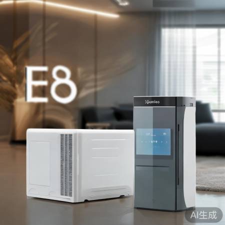 一体空气能E8：冷暖新风中央空