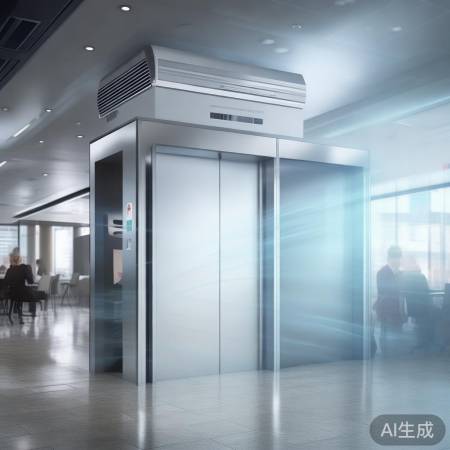 优化中央空调电梯口吹风设置
