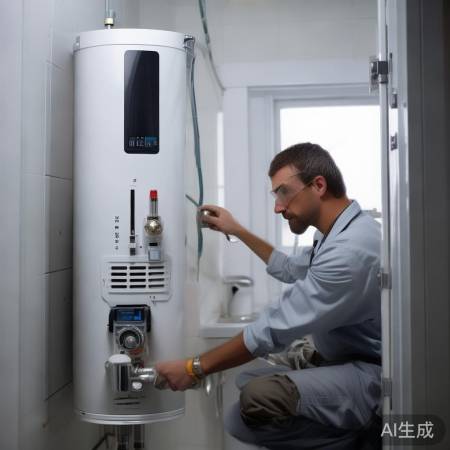 调整热水器，步骤三