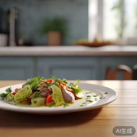 食物留空，空气流通