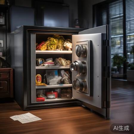 保险柜使用小心，避免一损俱损