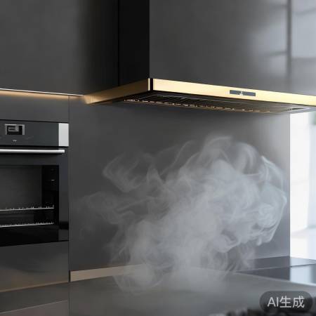 苏泊尔抽油烟机，吸力稳定，颜色