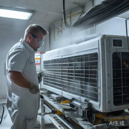 “中央空调清洗，保持最佳状态”