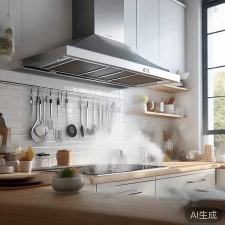 油烟机与橱柜距离宜适中