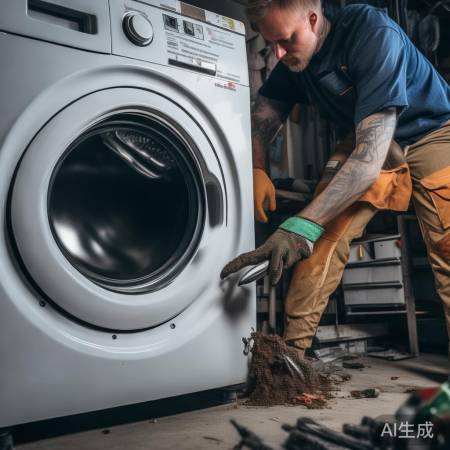 洗衣机倒置清堵