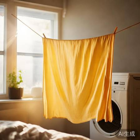 滚筒洗衣机轻松清洗被单，三步到位