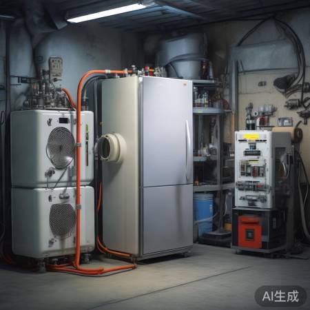 自制冰箱，液化氮气实验