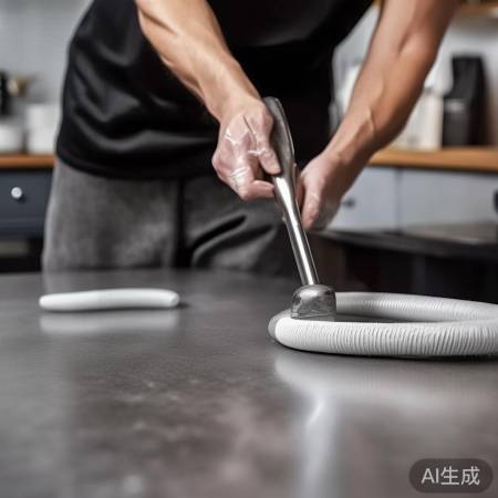 钢刷除垢,小心使用