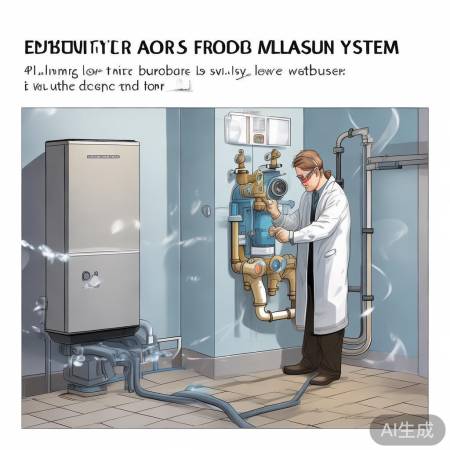 关闭放气阀,打开进水阀,驱气泡