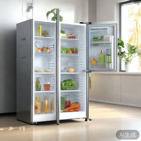 环保健康冰箱，食材分类保鲜