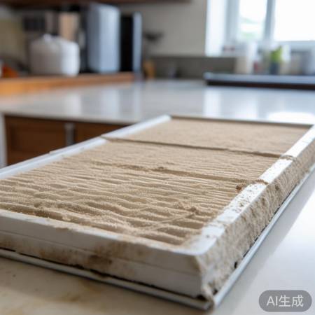 空调滤网堵塞,空气不流通