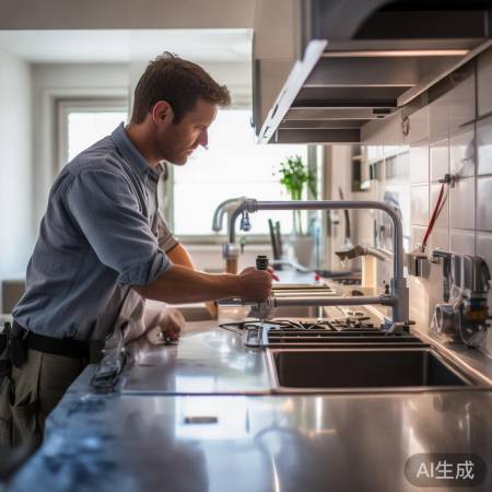 调整水管角度,减少噪音