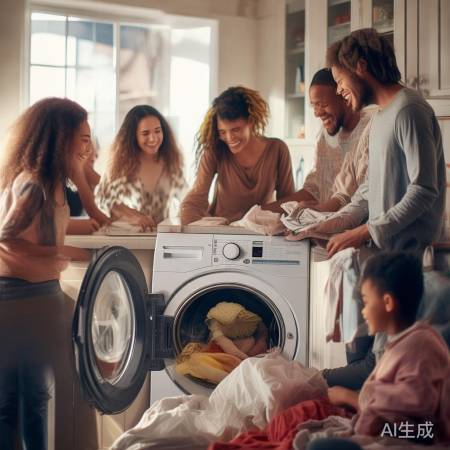 “轻松洗净洗衣机衣物，享受科技