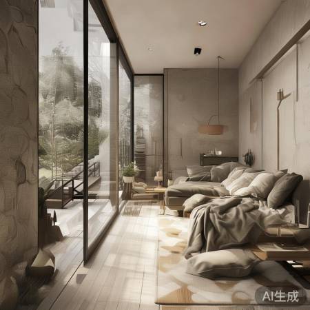 小户型现代简约风管机