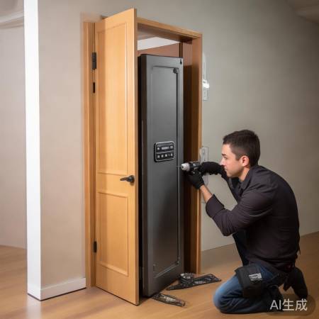 保险柜安全放置攻略：门上安装，居家防盗新选择