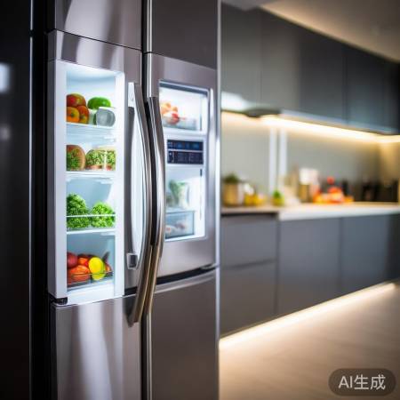 海尔331变频冰箱：节能静音，生活新体验